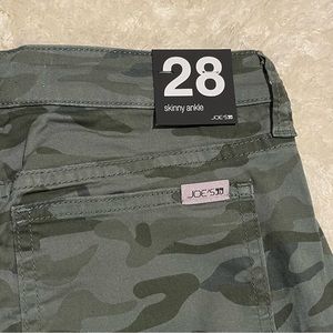 🌟NWT🌟 Joe’s Jeans Size 28 Skinny Ankle Cargo Pants in Camo (Women’s)